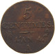 FRANCE 5 CENTIMES AN 4 A  #c003 0435 - 5 Centimes