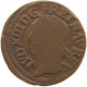 FRANCE DOUBLE TOURNOIS 1642 H LOUIS XIII. (1610–1643) #c034 0197 - 1610-1643 Louis XIII Le Juste