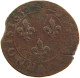 FRANCE DOUBLE TOURNOIS 1639 LOUIS XIII. (1610–1643) #a059 0181 - 1610-1643 Louis XIII The Just