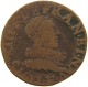 FRANCE DOUBLE TOURNOIS 1633 E LOUIS XIII. (1610–1643) #c024 0519 - 1610-1643 Louis XIII The Just