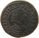 FRANCE DOUBLE TOURNOIS 1629 LOUIS XIII. (1610–1643) #t058 0121 - 1610-1643 Luis XIII El Justo
