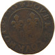 FRANCE DOUBLE TOURNOIS 1615 LOUIS XIII. (1610–1643) #s012 0217 - 1610-1643 Luigi XIII Il Giusto