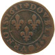 FRANCE DOUBLE TOURNOIS 1611 D LOUIS XIII. (1610–1643) #c034 0221 - 1610-1643 Louis XIII Le Juste