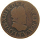 FRANCE DOUBLE TOURNOIS 1611 T LOUIS XIII. (1610–1643) #c034 0227 - 1610-1643 Luis XIII El Justo