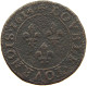 FRANCE DOUBLE TOURNOIS 1614 A LOUIS XIII. (1610–1643) #a015 0553 - 1610-1643 Luis XIII El Justo