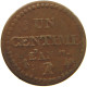 FRANCE CENTIME AN 7 A  #c006 0565 - 1 Centime