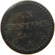 FRANCE CENTIME AN 6 A  #s060 0189 - 1 Centime