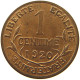 FRANCE CENTIME 1920  #t058 0171 - 1 Centime