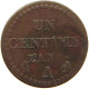 FRANCE CENTIME AN 6 A  #a059 0139 - 1 Centime