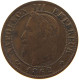 FRANCE CENTIME 1862 BB Napoleon III. (1852-1870) #s012 0155 - 1 Centime