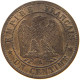 FRANCE CENTIME 1862 A Napoleon III. (1852-1870) #a002 0581 - 1 Centime