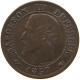 FRANCE CENTIME 1857 A Napoleon III. (1852-1870) #t112 1289 - 1 Centime