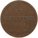 FRANCE CENTIME 1851 A  #c065 0131 - 1 Centime