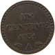 FRANCE CENTIME 1851 A  #c084 0217 - 1 Centime