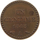 FRANCE CENTIME 1848 A  #t138 0191 - 1 Centime