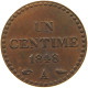 FRANCE CENTIME 1848 A  #t113 0313 - 1 Centime