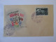 Roumanie FDC 75 Ans Depuis La Fabrique De Timbres 1948/Romania FDC 75 Years Since The Stamp Factory 1948 - Covers & Documents