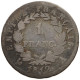 FRANCE FRANC 1812 A Napoleon I. (1804-1814, 1815) #t058 0397 - 1 Franc