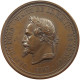 FRANCE MEDAILLE 1867 Napoleon III. (1852-1870) CHAMBRE DE COMMERCE LILLE #t137 0501 - Other & Unclassified