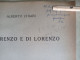 Su Lorenzo E Di Lorenzo Autografo Filologo Alberto Chiari Da Firenze Estratto Da Convivium 1952 - History, Biography, Philosophy