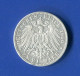 2  Mark  Wuettemberg  1906 - 2, 3 & 5 Mark Silber
