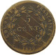 FRENCH COLONIES 5 CENTIMES 1830 Charles X. (1824-1830) #c079 0597 - French Colonies (1817-1844)