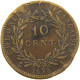 FRENCH COLONIES 10 CENTIMES 1829 A Charles X. (1824-1830) #c059 0139 - Französische Kolonien (1817-1844)