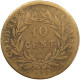 FRENCH COLONIES 10 CENTIMES 1828 A Charles X. (1824-1830) #c060 0077 - Französische Kolonien (1817-1844)