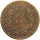 FRENCH COLONIES 10 CENTIMES 1827 H Charles X. (1824-1830) #c059 0147 - Colonie Francesi (1817-1844)