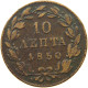 GREECE 10 LEPTA 1850 Otto (1832-1862) #t112 0103 - Grèce