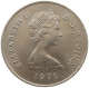 GIBRALTAR 25 PENCE 1971 Elizabeth II. (1952-2022) #sm05 0401 - Gibraltar