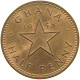 GHANA 1/2 PENNY 1958  #c036 0667 - Ghana