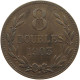 GUERNSEY 8 DOUBLES 1903 Edward VII., 1901 - 1910 #a083 0425 - Guernsey