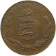 GUERNSEY 8 DOUBLES 1938  #a083 0429 - Guernesey