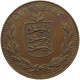 GUERNSEY 8 DOUBLES 1945  #s075 0593 - Guernesey