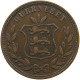 GUERNSEY 8 DOUBLES 1864  #s075 0585 - Guernesey