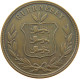 GUERNSEY 8 DOUBLES 1864  #c054 0237 - Guernesey