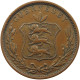 GUERNSEY 8 DOUBLES 1858  #sm05 0511 - Guernsey