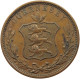 GUERNSEY 8 DOUBLES 1858  #sm05 0505 - Guernsey