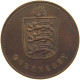 GUERNSEY 4 DOUBLES 1920  #c046 0069 - Guernesey