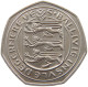 GUERNSEY 50 PENCE 1969  #s039 0195 - Guernsey