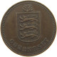 GUERNSEY 4 DOUBLES 1914 George V. (1910-1936) #s029 0279 - Guernsey