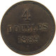 GUERNSEY 4 DOUBLES 1889 Victoria 1837-1901 #c008 0263 - Guernesey