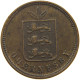 GUERNSEY 4 DOUBLES 1864  #c054 0163 - Guernesey
