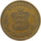 GUERNSEY 8 DOUBLES 1864  #c054 0241 - Guernesey