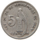 GUATEMALA 5 CENTAVOS 1945  #s031 0273 - Guatemala