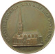 HAMBURG MEDAILLE 1842 Von Wilkens, Auf Den Brand Der St. Petri Kirche #tm1 0009 - Autres & Non Classés