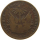 HAITI CENTIME 1895  #a010 0351 - Haiti