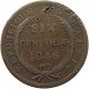 HAITI 6 CENTIMES 1846  #sm05 0517 - Haití