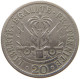 HAITI 20 CENTIMES 1907  #s039 0439 - Haïti